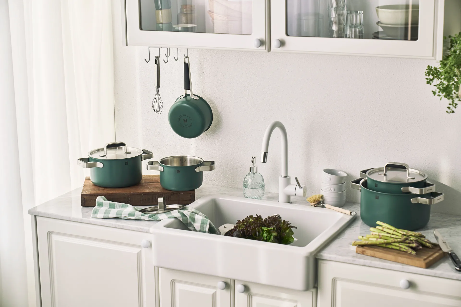 Set de casseroles Zwilling Pure 5 pièces, Vert Zwilling