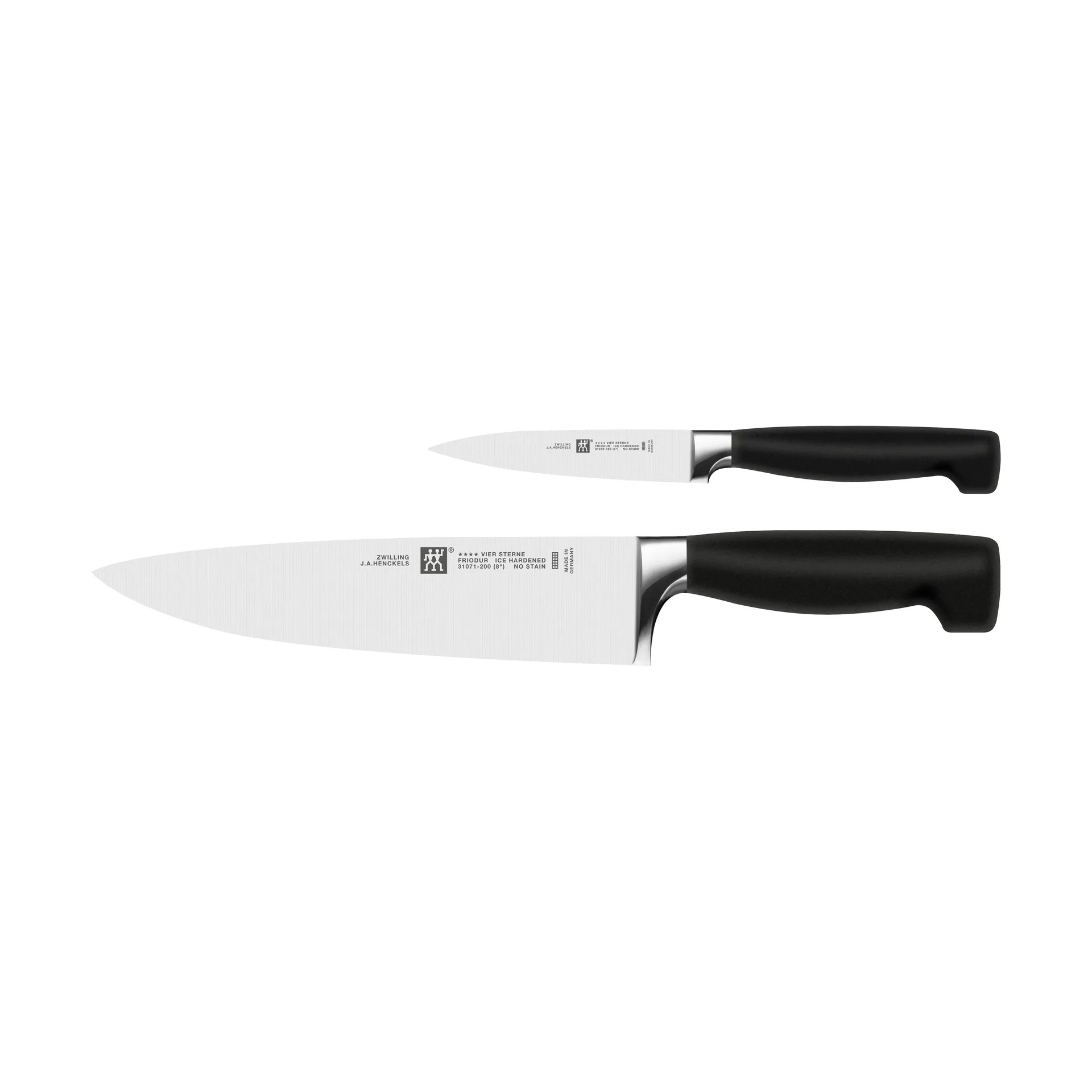 Set de couteaux Zwilling Four Star 2 pièces, Noir-acier inoxydable Zwilling