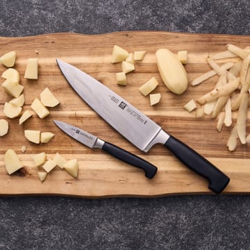 Set de couteaux Zwilling Four Star 2 pièces - Noir-acier inoxydable - Zwilling