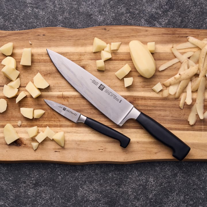 Set de couteaux Zwilling Four Star 2 pièces, Noir-acier inoxydable Zwilling