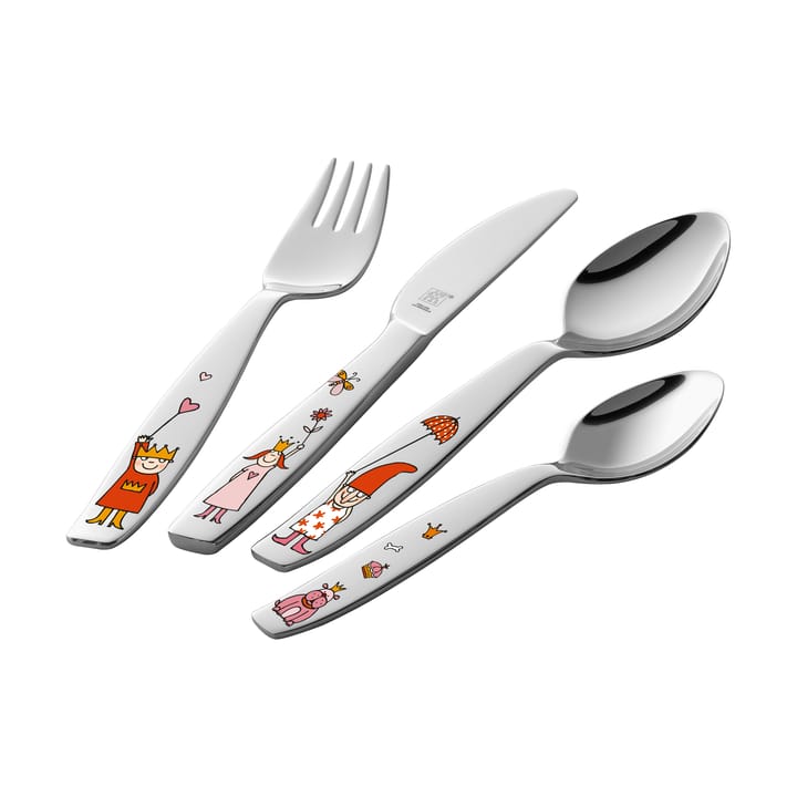 Set de couverts enfants Zwilling Twin Kids 4 pièces - Emelie princesse - Zwilling