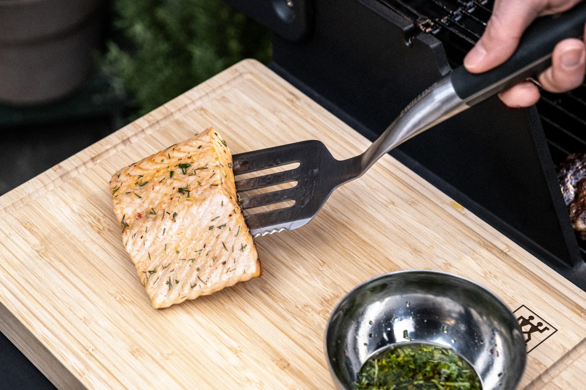 Spatule Zwilling BBQ+ 43 cm, Acier inoxydable Zwilling