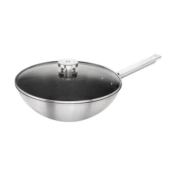 Wok Zwilling Plus Joy antiadhésif Ø30 cm - Acier inoxydable - Zwilling