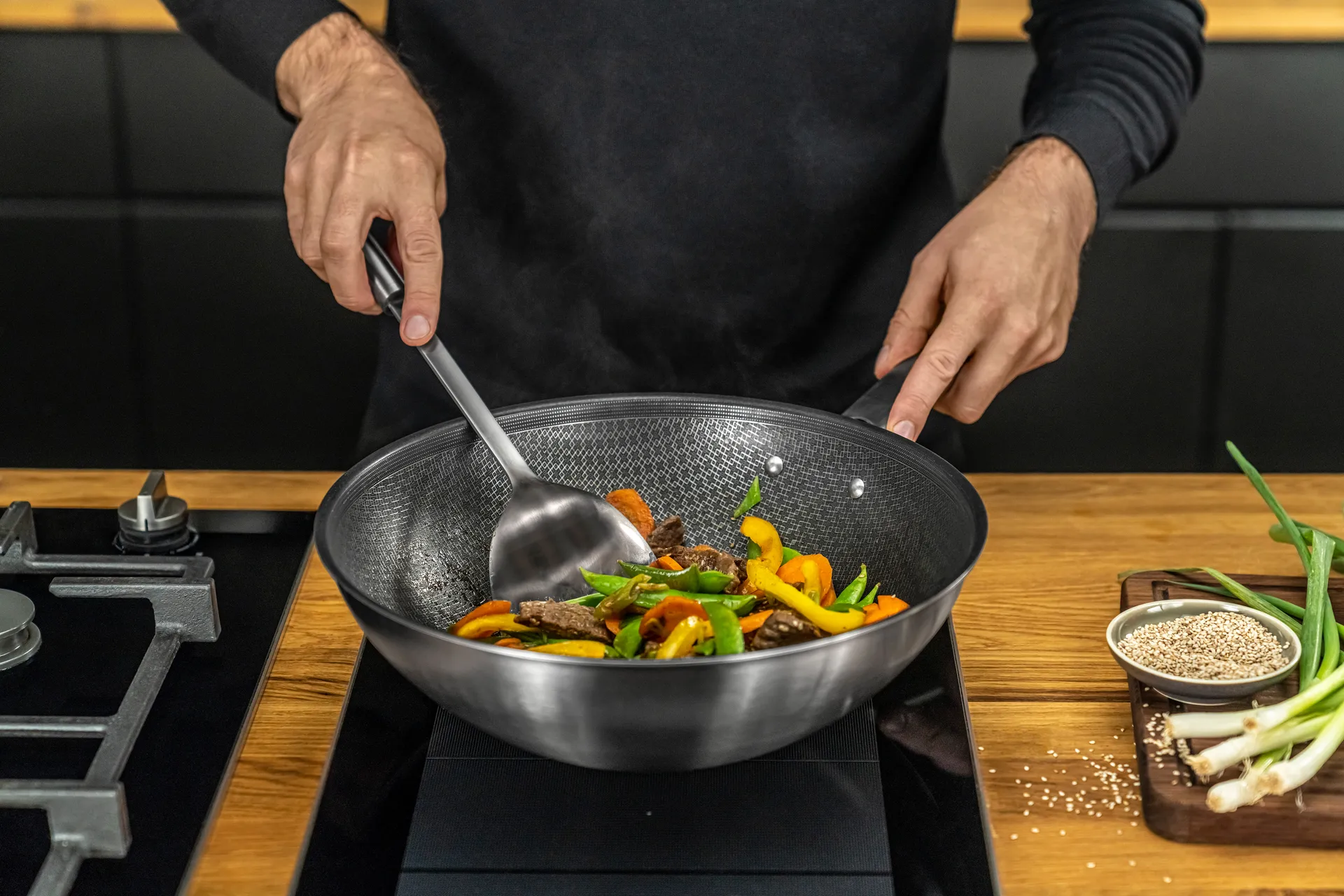 Wok Zwilling Plus Joy antiadhésif Ø30 cm, Acier inoxydable Zwilling