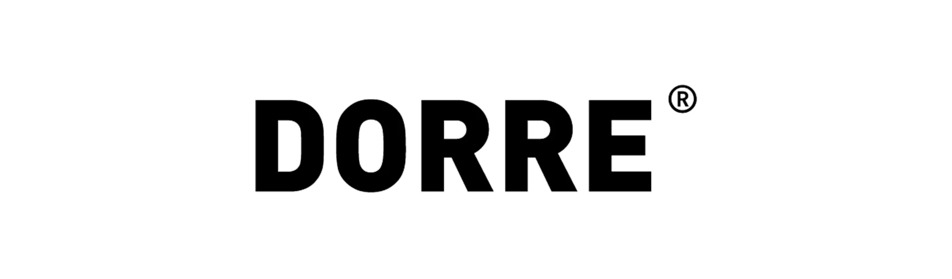 Logo DORRE avec symbole de marque déposée