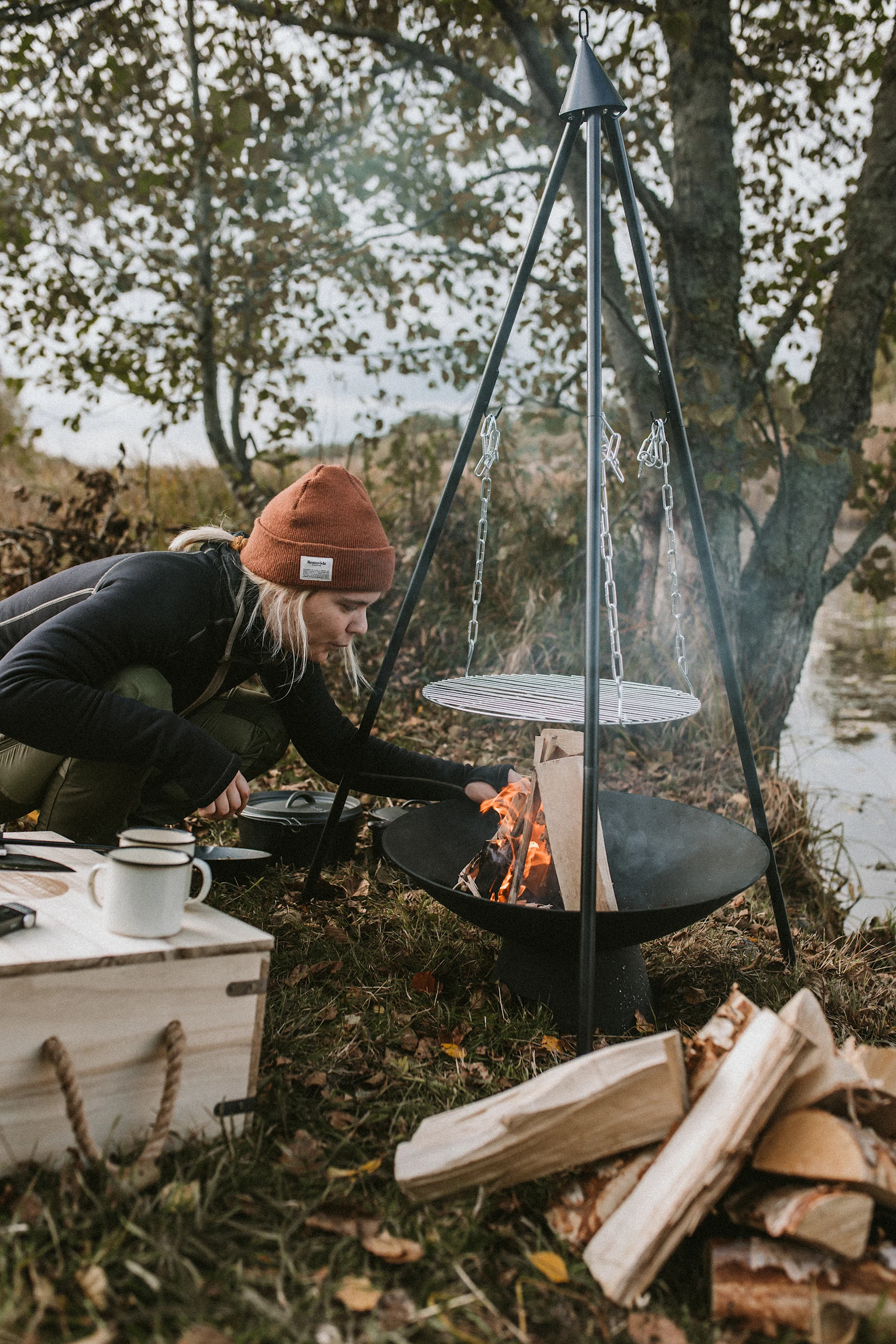 Dans notre liste de choses à faire en automne, nous vous donnons de nombreux conseils sur ce que vous pouvez faire de scandinave cet automne - par exemple un feu de camp avec la coupe à feu Fireglobe d'Eva Solo.