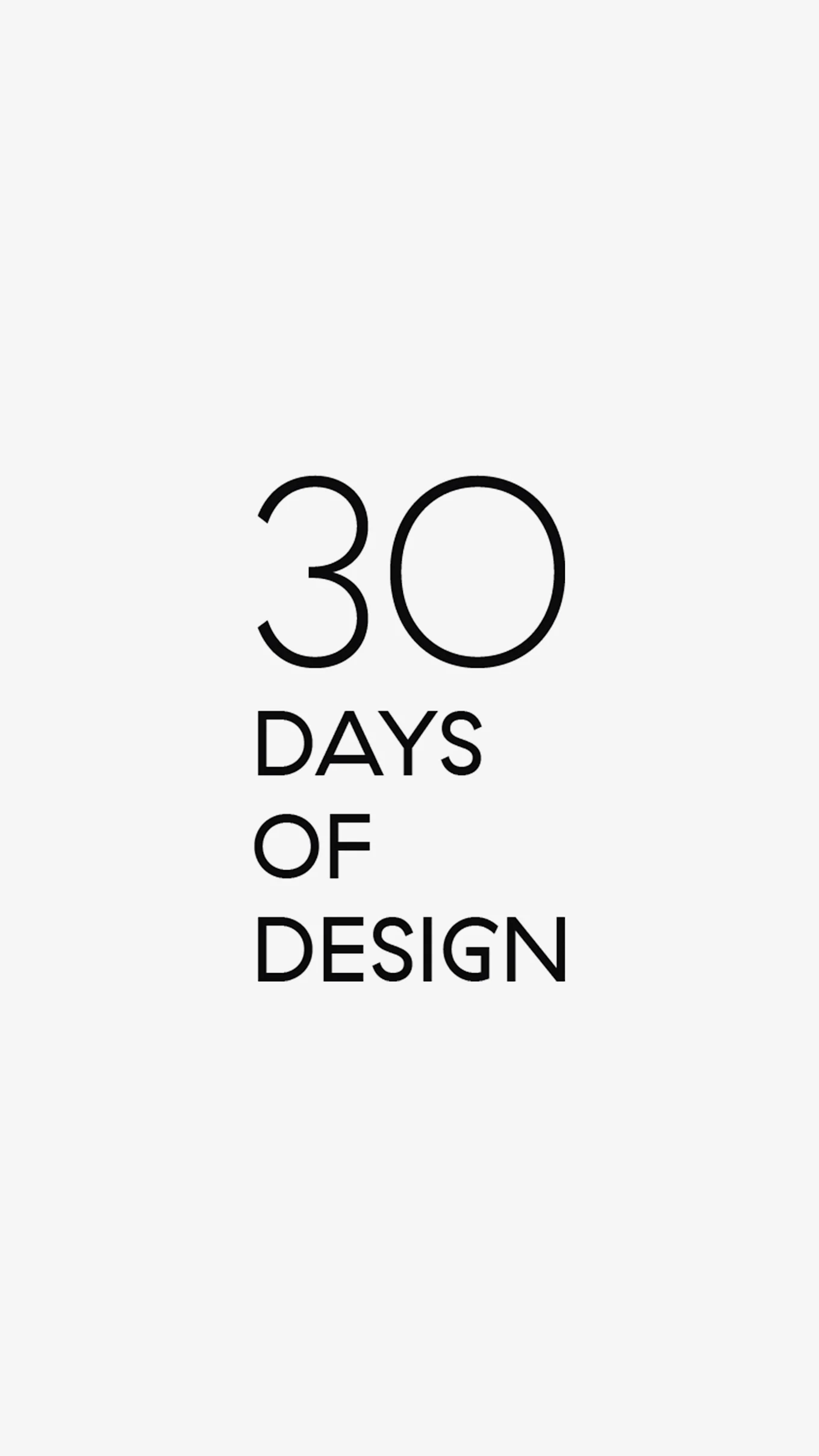 30 Jours de Design